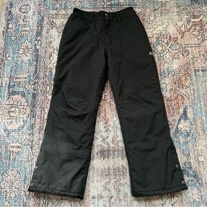 Berne Women’s Coastline Insulated Waterproof Snow Pants Black Size Medium 8-10